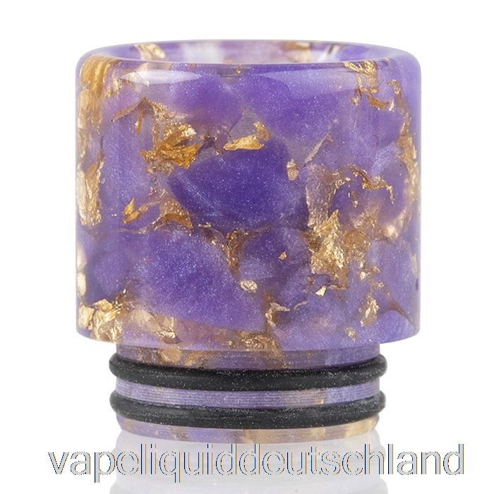 810 Pailletten-Harz-Tropfspitze, Violette Vape-Flüssigkeit